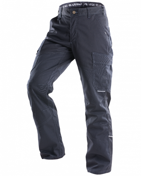 Spodnie robocze 5507 V-WORK, czarne — lewy bok spodni