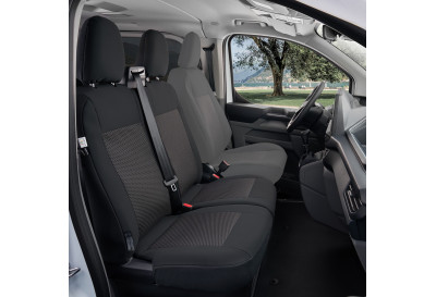 Pokrowiec TAILOR MADE na podwójny fotel samochodowy z dzielony siedziskiem