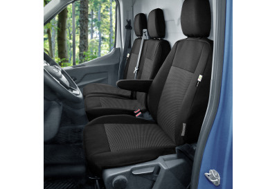 Pokrowiec TAILOR MADE na fotel kierowcy i podwójne siedzenie pasażerów 1+2