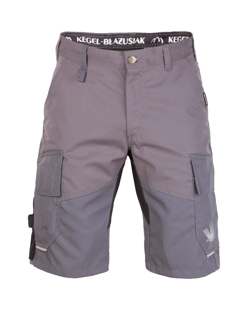 Spodenki robocze z odblaskami, strechem i Cordurą 518V - z przodu