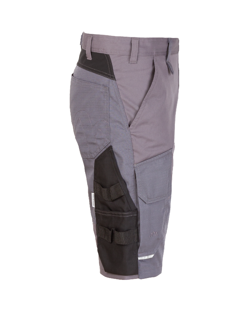 Spodenki robocze z odblaskami, strechem i Cordurą 518V - z prawego boku