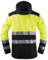 Softshell ostrzegawczy z kapturem 109V - tył