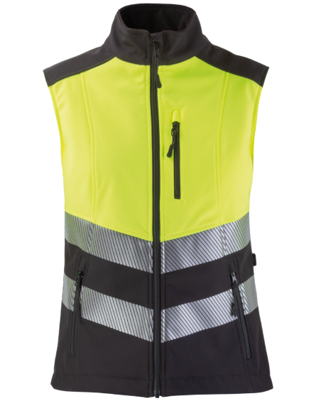 202V Damska Kamizelka Softshell Hi-Vis - przód