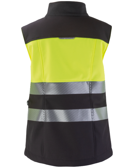 202V Damska Kamizelka Softshell Hi-Vis - tył