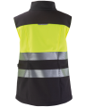202V Damska Kamizelka Softshell Hi-Vis - tył
