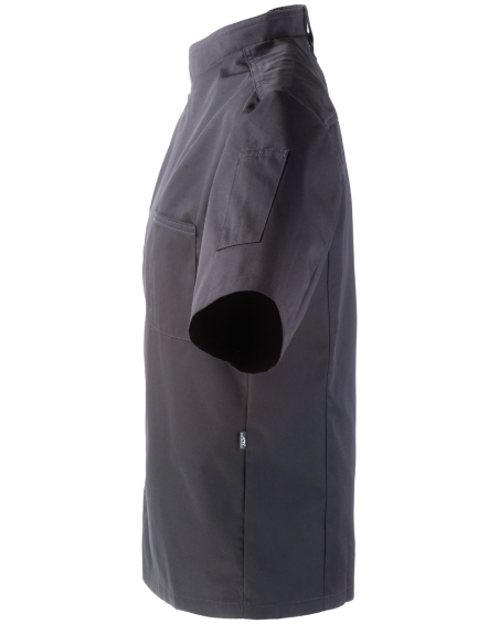 Bluza Kucharska z Krótkim Rękawem KBT (Czarna)