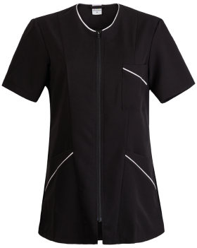 Bluza damska 3344– Krótki Rękaw KBT czarna