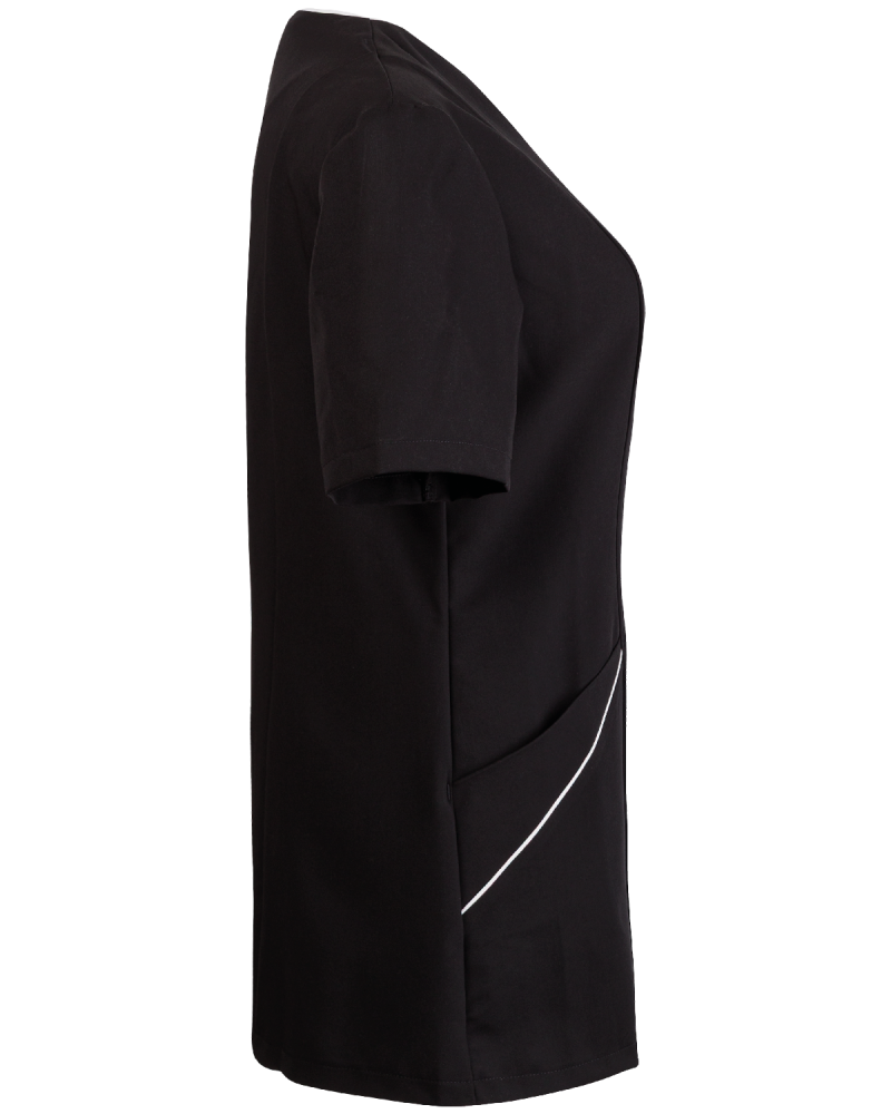 Bluza damska 3344– Krótki Rękaw KBT czarna