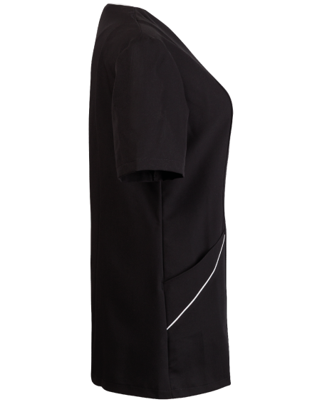 Bluza damska 3344– Krótki Rękaw KBT czarna