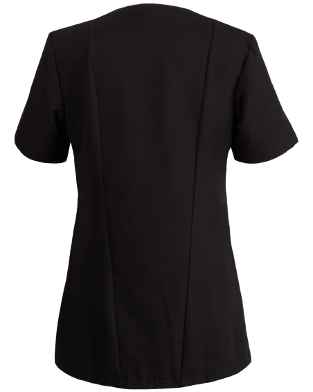 Bluza damska 3344– Krótki Rękaw KBT czarna