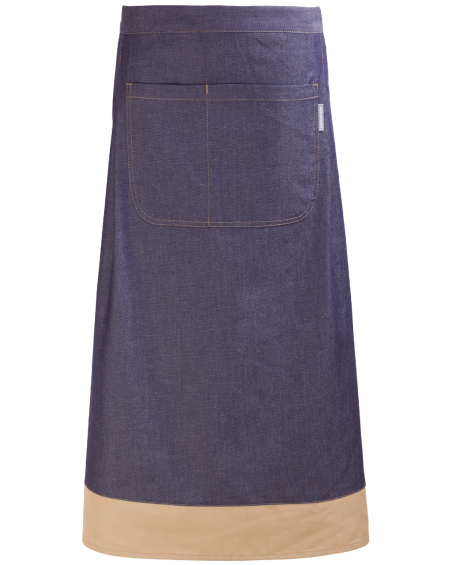 Zapaska kelnerska z kieszenią 75 cm - Jeans