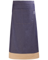 Zapaska kelnerska z kieszenią 75 cm - Jeans