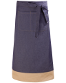Zapaska kelnerska z kieszenią 75 cm - Jeans, z trokami
