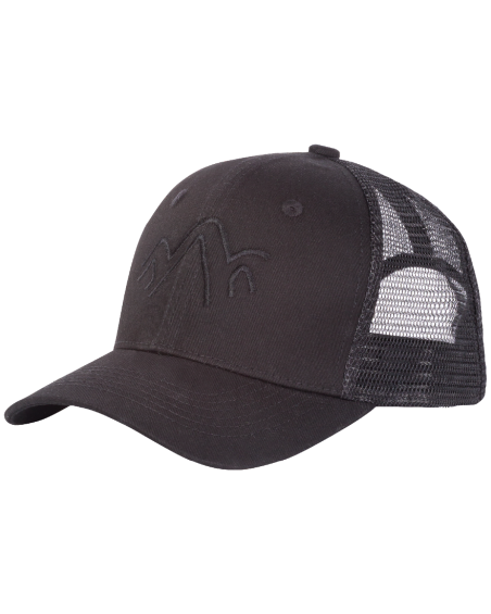 Czapka Trucker z nadrukiem, retro, oddychająca - z lewej strony
