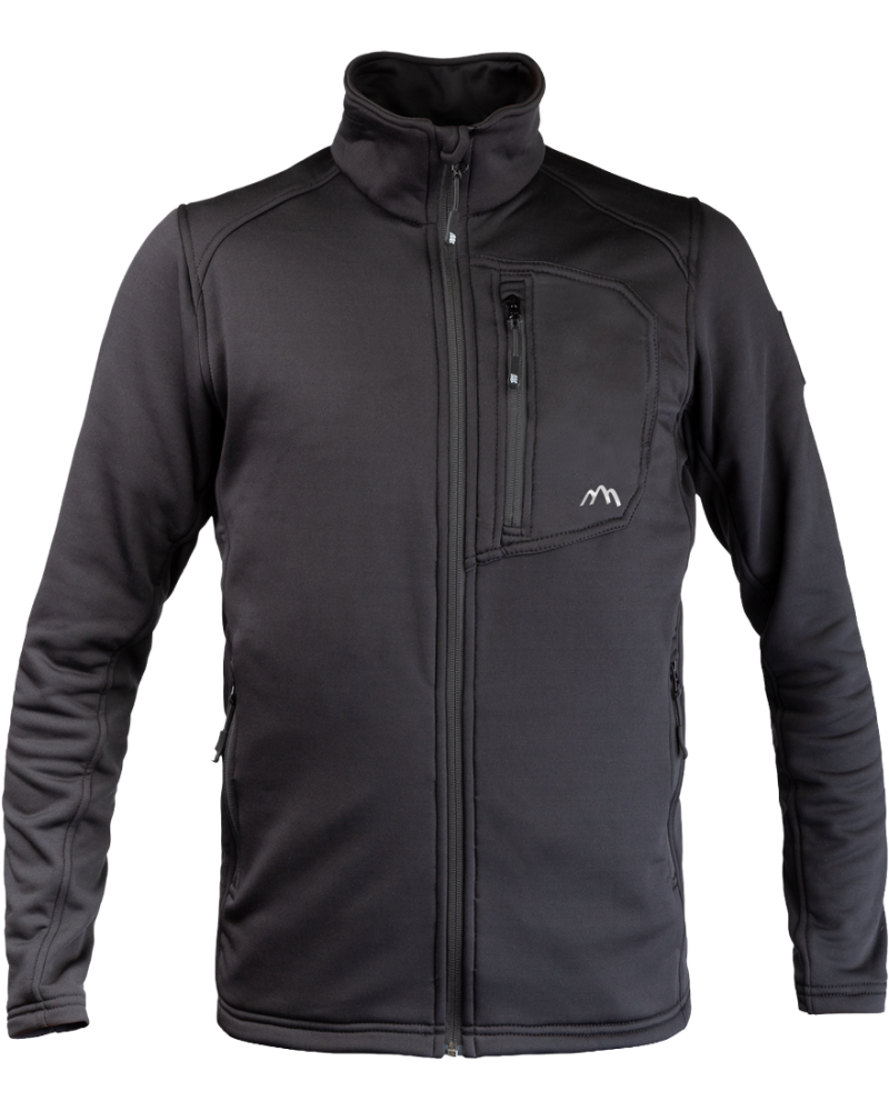 Bluza robocza Jet Black z odblaskiem - logo firmowe
