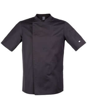 Bluza kucharska męska krótki rękaw 325V czarna