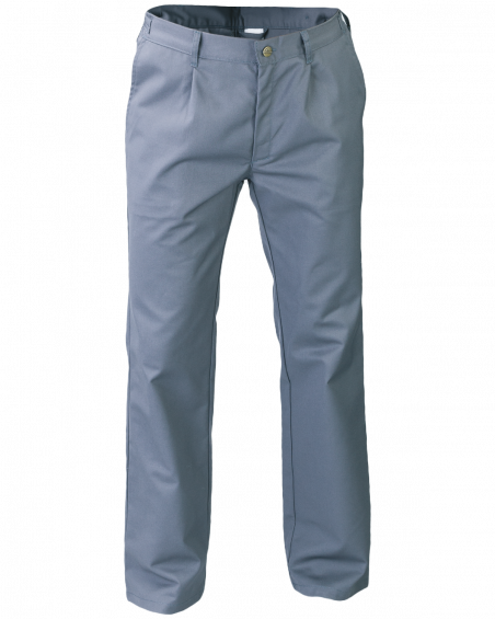 spodnie robocze 5004, szare - przód spodni