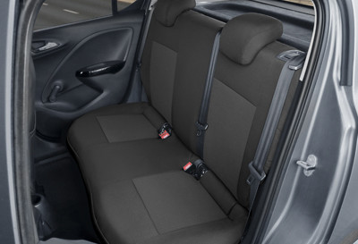 Pokrowce samochodowe TAILOR MADE z kanapą w całości - komplet Opel Corsa E (2014–)