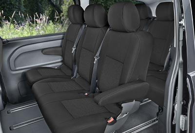 Pokrowiec miarowy Ares TAILOR MADE na II i III rząd foteli