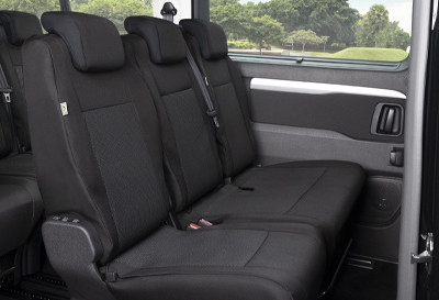 Pokrowiec miarowy DV3 Tailor Made na II lub III rząd siedzeń