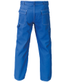 Spodnie robocze PROFI, niebieskie - tył spodni