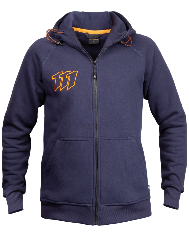 Bluza z kapturem Modern - Navy - przód bluzy