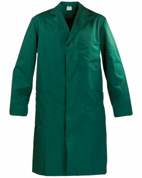 Fartuch męski roboczy 4000, zielony - przód fartucha