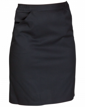 Spódnica Cafe, czarna - przód spódnicy