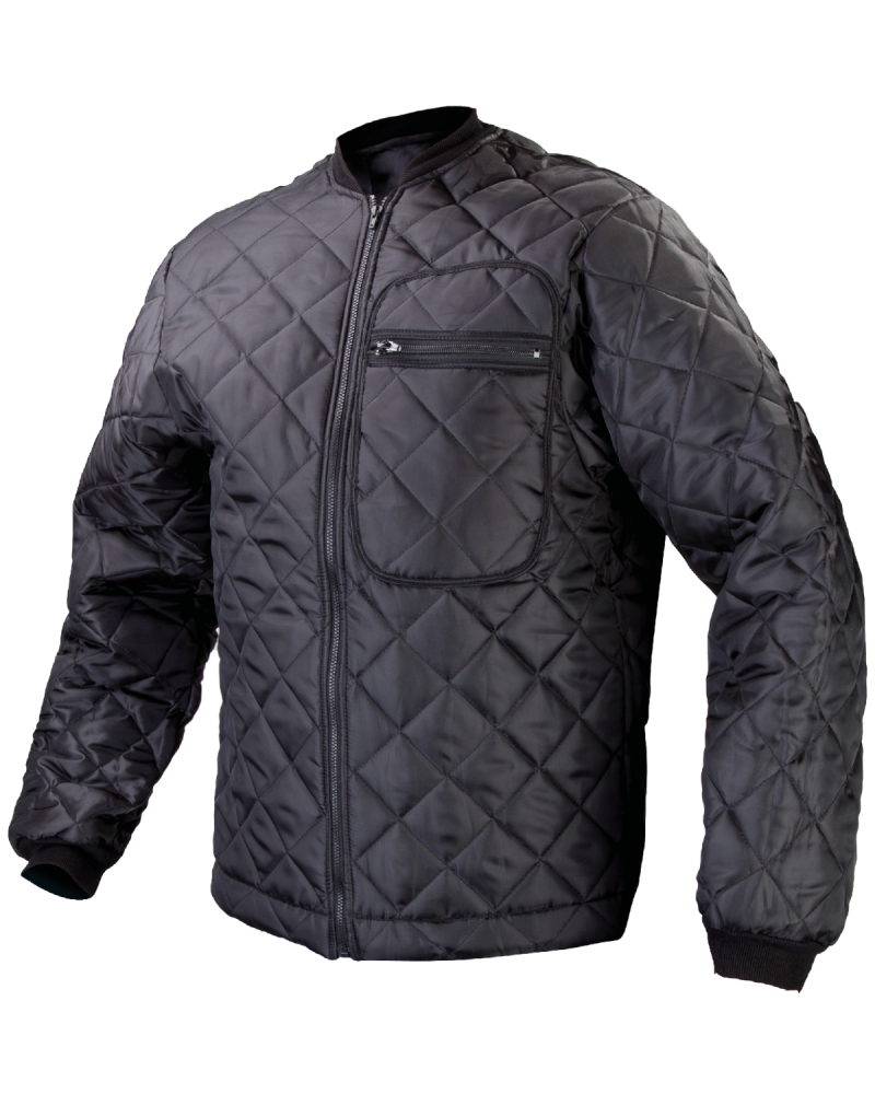 Kurtka zimowa Basto – 4w1, szaro-czarna - podpinka kurtki z boku