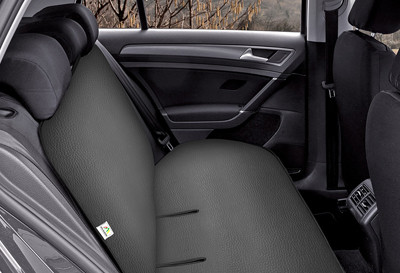 Mata ochronna na tylną kanapę samochodową Artificial Leather JUNIOR DUO