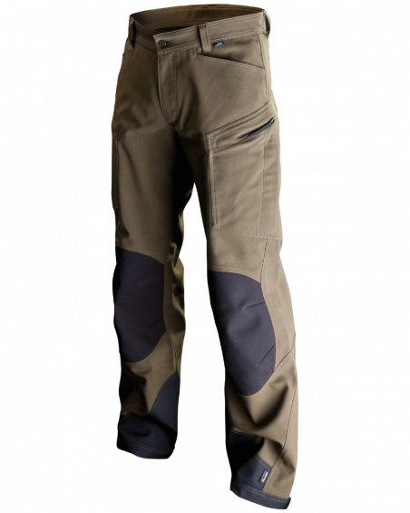 Spodnie robocze Tactic Green, oliwkowe - lewy bok spodni