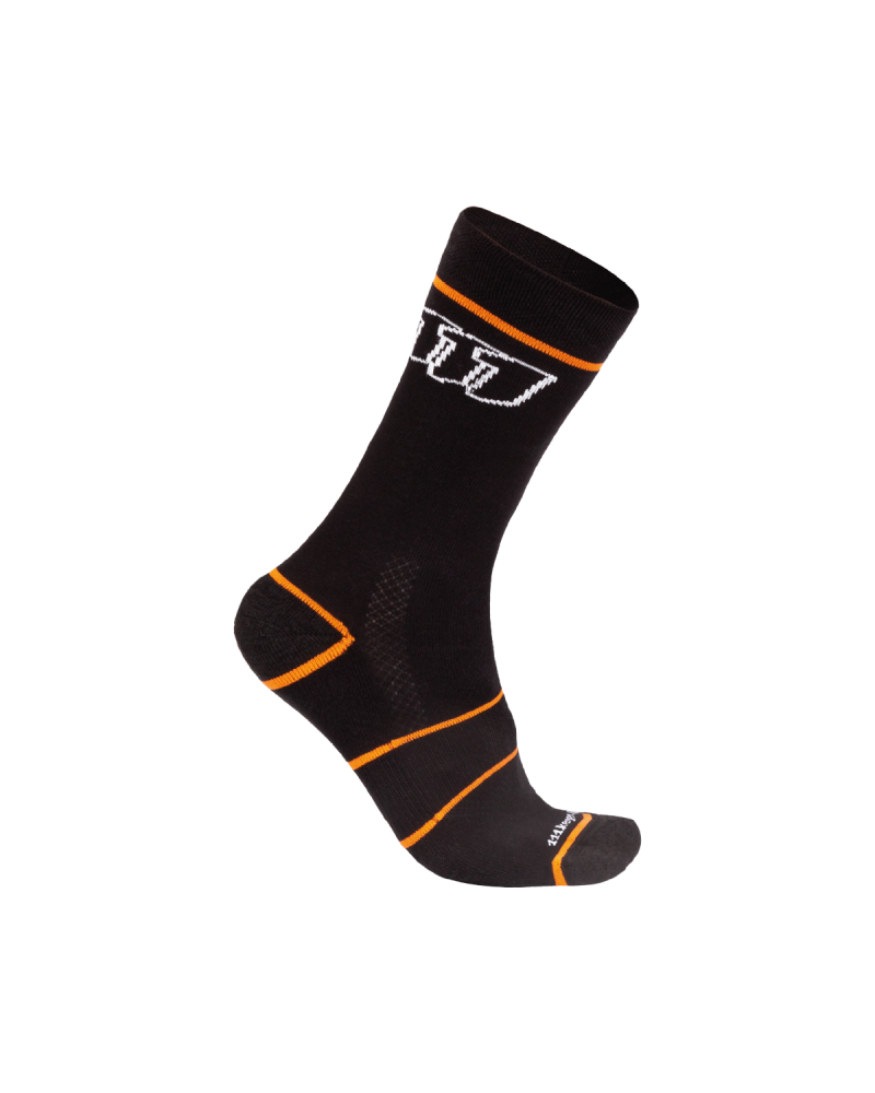 Skarpety Endurance, pomarańczowo-czarne