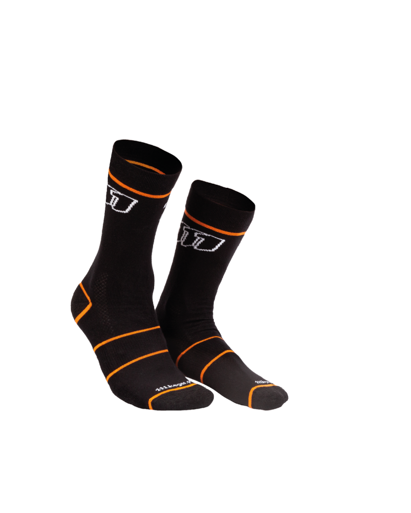 Skarpety Endurance, pomarańczowo-czarne