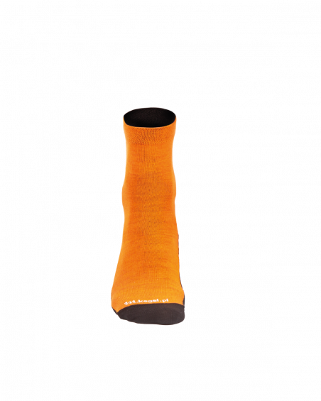Skarpety Cool, pomarańczowo-czarne