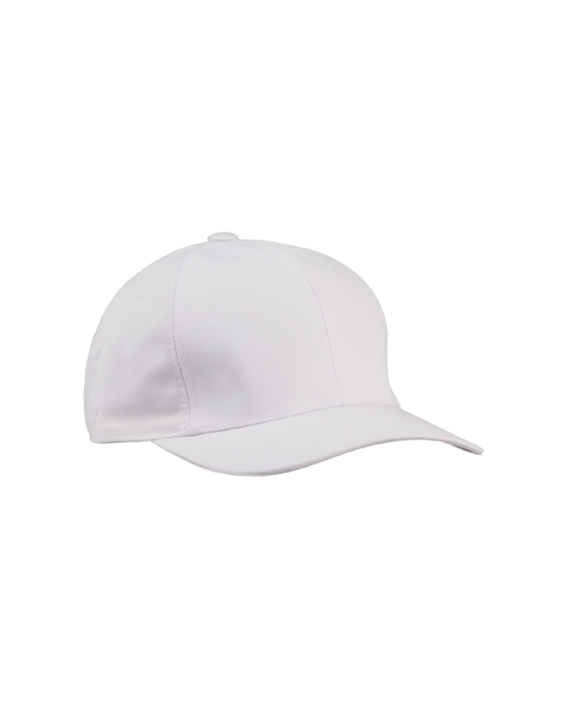 Czapka z daszkiem biała work/casual