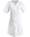 Fartuch damski, biała sukienka medyczna - przód