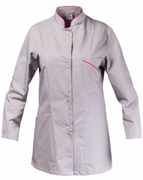 Bluza damska medyczna 3433, szara - przód