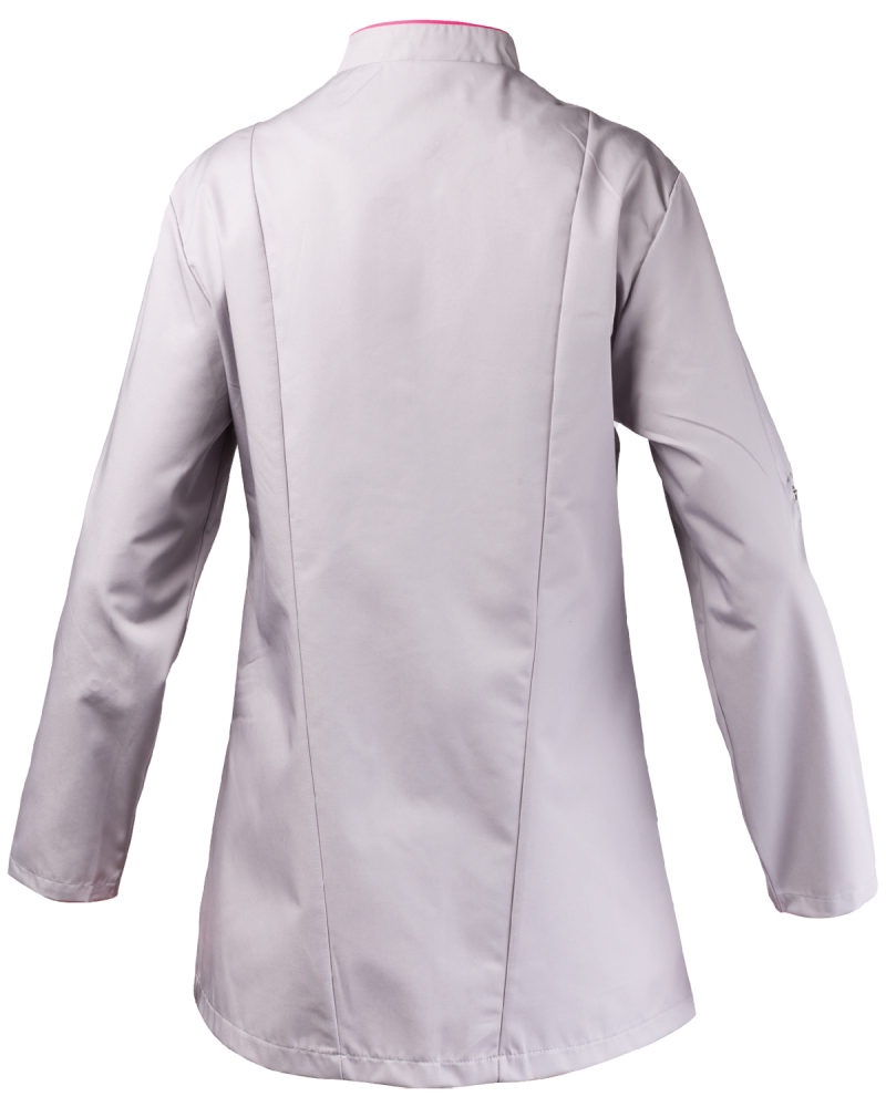 Bluza damska medyczna 3433, szara - tył