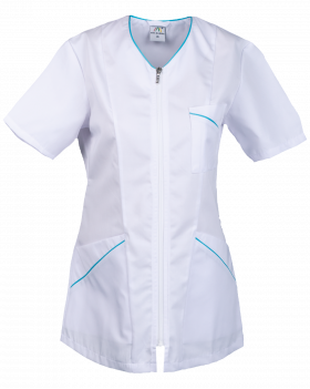 Bluza damska 3344 - krótki rękaw — przód bluzy