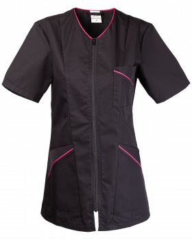 Bluza damska 3344, czarna - przód