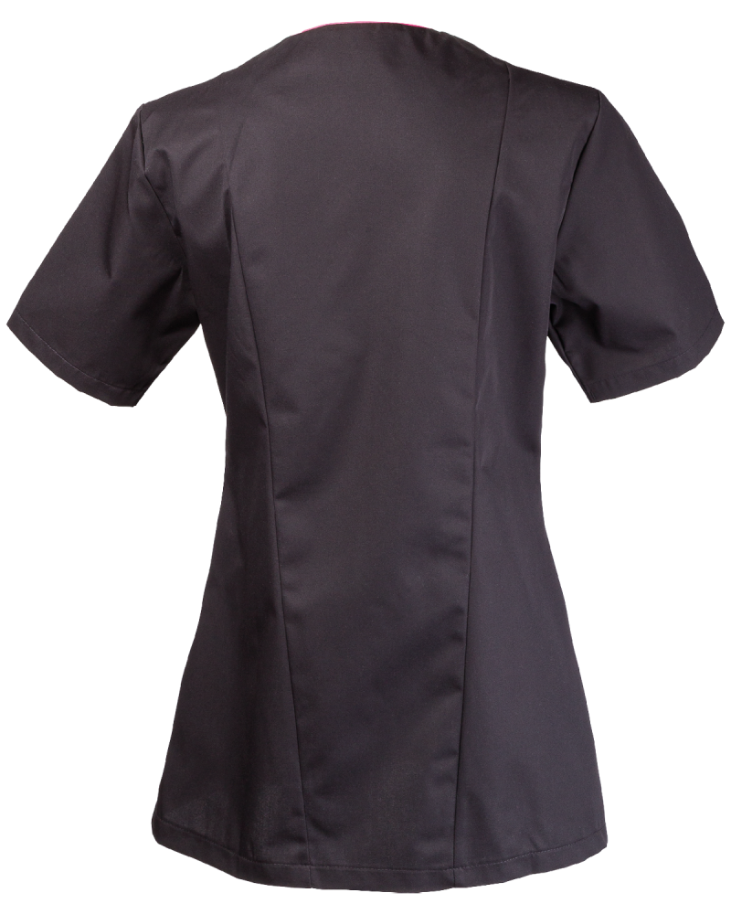 Bluza damska 3344, czarna - tył