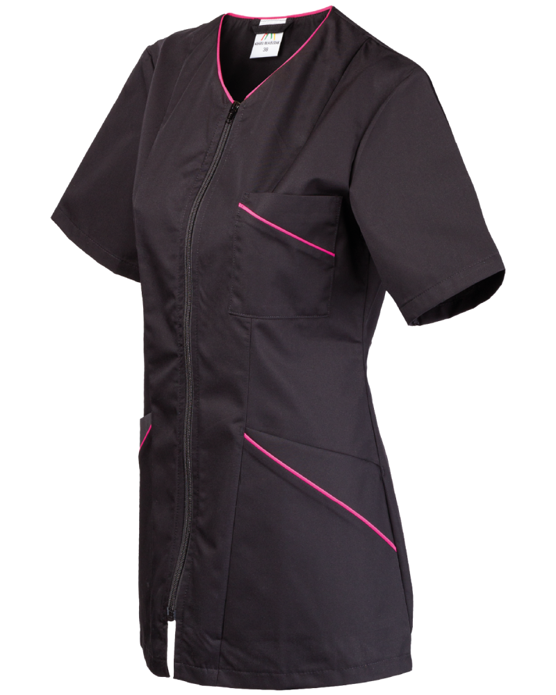 Bluza damska 3344, czarna - lewy bok