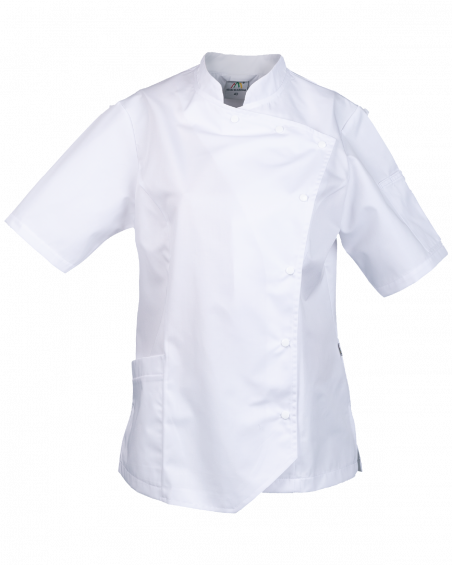 Bluza kucharska damska 3760, biała - przód