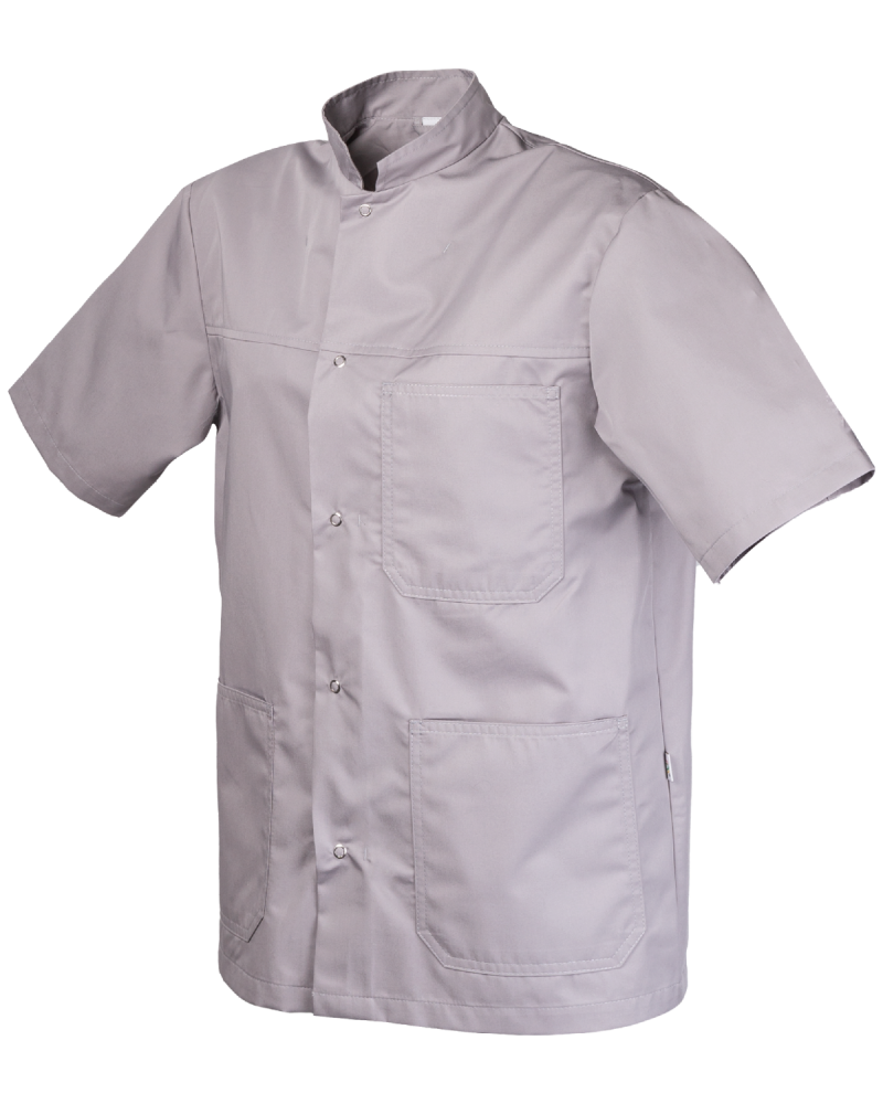 Bluza męska 3677 – Krótki Rękaw - lewy bok