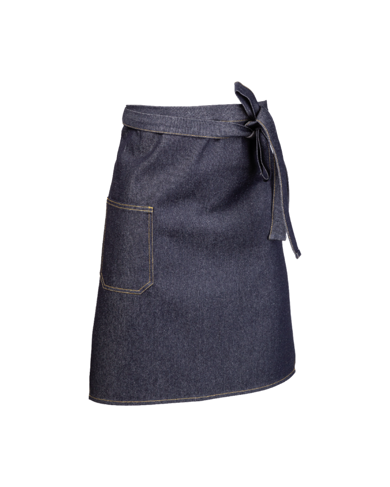 Zapaska „60” Jeans z kieszonką – 100% bawełny - prawy bok