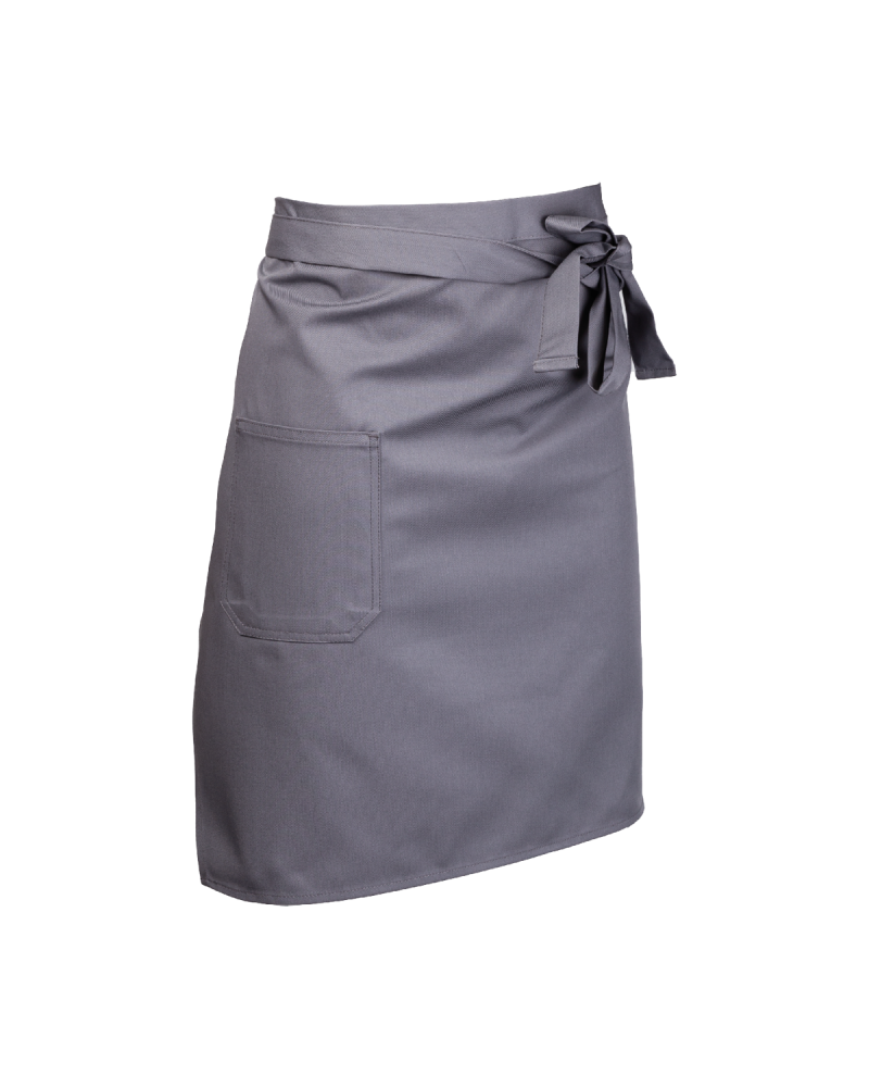 Zapaska „60” z kieszonką, szara - prawy bok