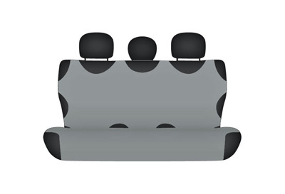 Pokrowiec koszulka COTTON na tylną kanapę popielaty Chrysler Voyager I (1984–1990)