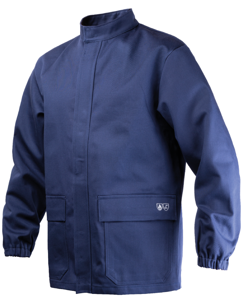 Bluza spawalnicza, Klasa 2, trudnopalna - lewy bok