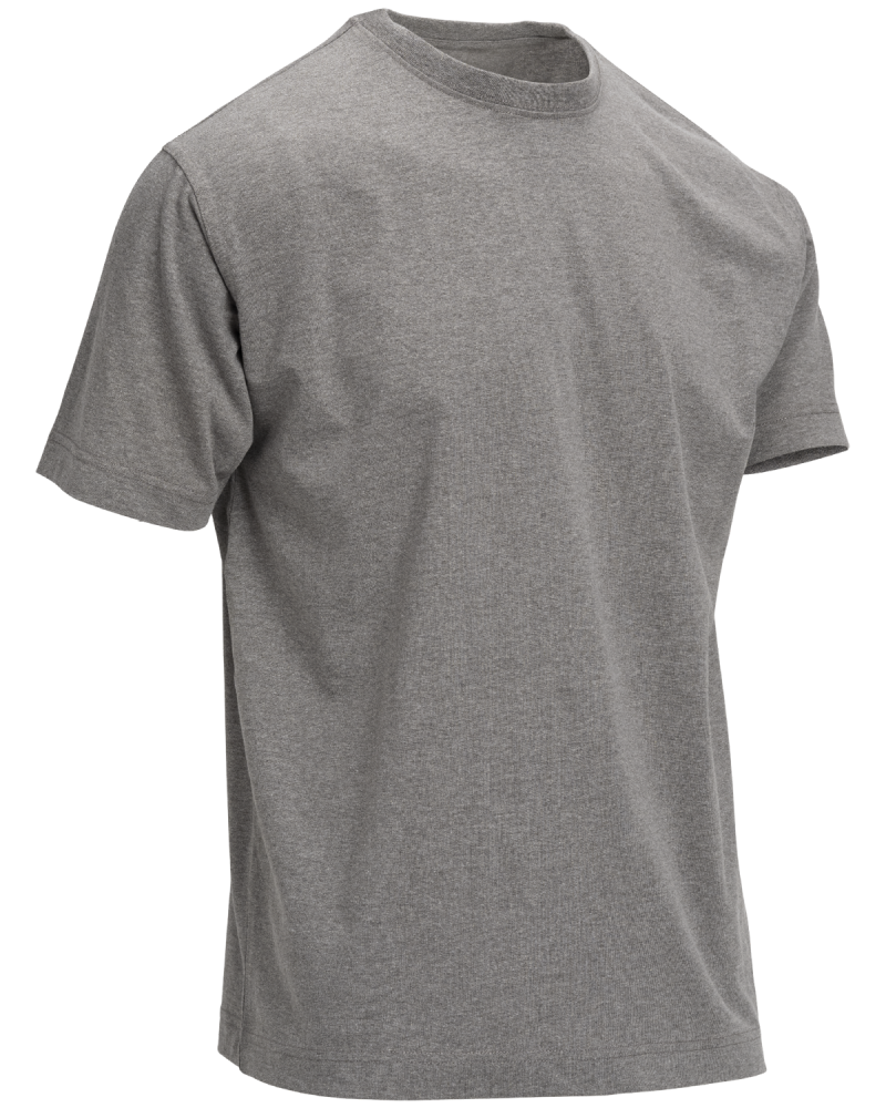 t-shirt roboczy, szary - prawy bok koszulki