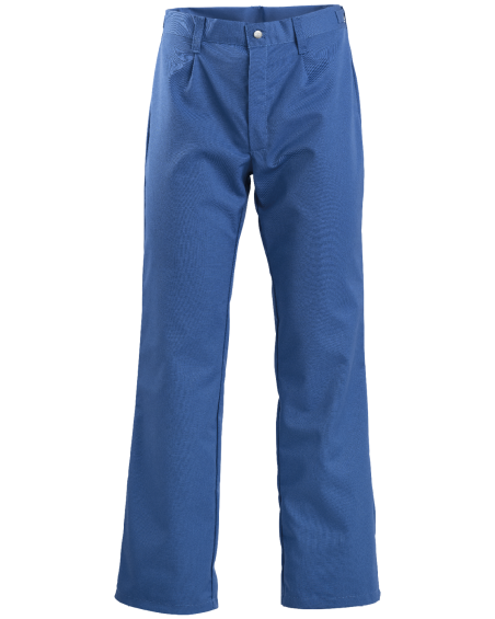 Spodnie Gastro Haccp 5084, niebieskie, z przodu